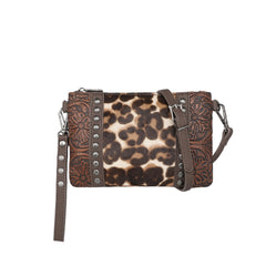 TR153-181 Trinity Ranch Floral Tooled Collection Clutch/Crossbody