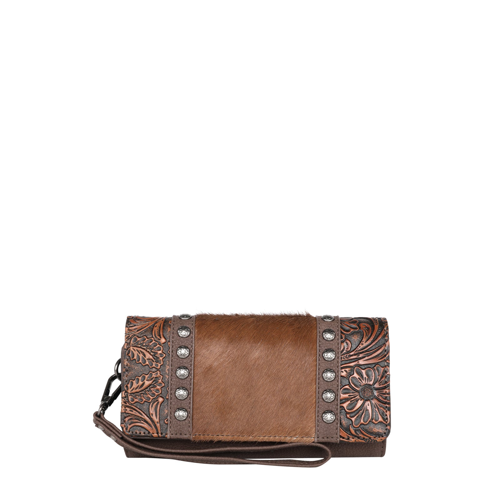 TR153-W002 Trinity Ranch Floral Tooled Collection Wallet – MONTANA WEST ...