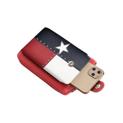 TXG-183K Montana West Western Texas Pride Phone Case Crossbody Wallet