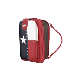 TXG-183K Montana West Western Texas Pride Phone Case Crossbody Wallet