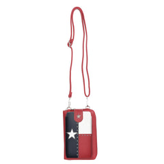 TXG-183K Montana West Western Texas Pride Phone Case Crossbody Wallet