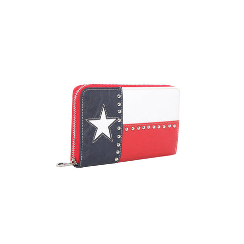 TX-W003K  Montana West Texas Pride Collection Wallet