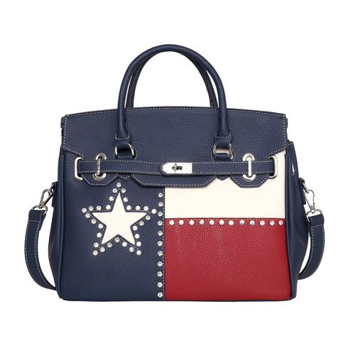 TX14-811 Montana West Texas Pride Collection Tote/Crossbody