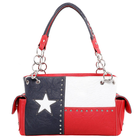 TXG-8085K Montana West Texas Pride Collection Concealed Carry Satchel