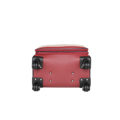 US04-L1-2-3 Montana West American Pride Collection 3 PC Luggage Set -Red