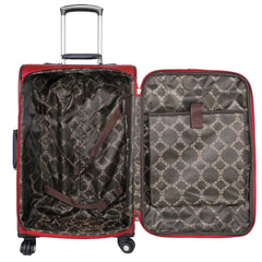 US04-L1-2-3 Montana West American Pride Collection 3 PC Luggage Set -Red