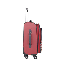 US04-L1-2-3 Montana West American Pride Collection 3 PC Luggage Set -Red