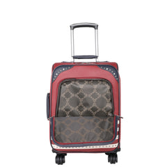 US04-L1-2-3 Montana West American Pride Collection 3 PC Luggage Set -Navy