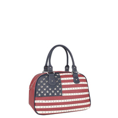 US04-L1-2-3 Montana West American Pride Collection 3 PC Luggage Set -Red