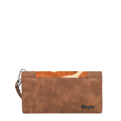 WG35-W039 Wrangler Hair-on Collection Wallet/Wristlet (Wrangler by Montana West)
