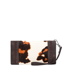WG35-W039 Wrangler Hair-on Collection Wallet/Wristlet (Wrangler by Montana West)