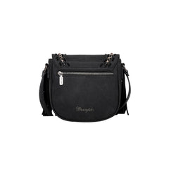 WG01-8360 Wrangler Embroidered Floral Fringe Crossbody（Wrangler by Montana West）