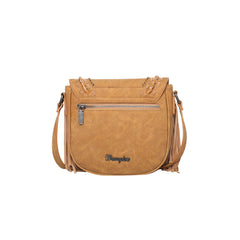WG01-8360 Wrangler Embroidered Floral Fringe Crossbody（Wrangler by Montana West）