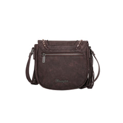 WG01-8360 Wrangler Embroidered Floral Fringe Crossbody（Wrangler by Montana West）