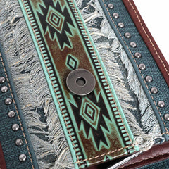 WG06-185  Wrangler Aztec Cell Phone Wallet/Crossbody (Wrangler by Montana West)
