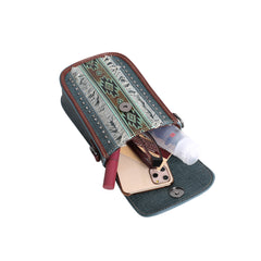 WG06-185  Wrangler Aztec Cell Phone Wallet/Crossbody (Wrangler by Montana West)