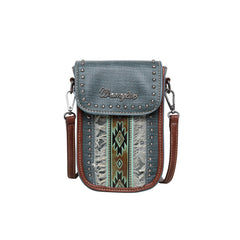 WG06-185  Wrangler Aztec Cell Phone Wallet/Crossbody (Wrangler by Montana West)