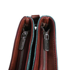 WG06-G9360  Wrangler Aztec Concealed Carry Crossbody（Wrangler by Montana West）