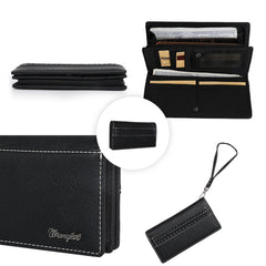 WG22-W039  Wrangler Stitch Accent Wallet/Wristlet (Wrangler by Montana West)