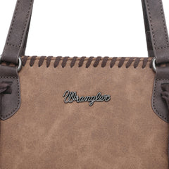 WG28-G8317 Wrangler Fringe and Studs Concealed Carry Western Tote（Wrangler by Montana West）