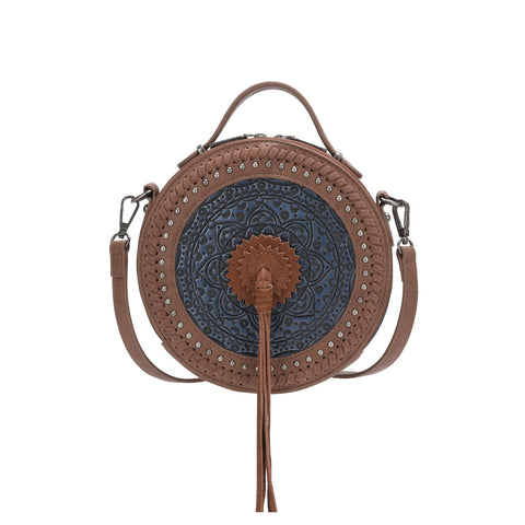 WG33-118 Wrangler Tooled Collection Canteen Bag/Crossbody