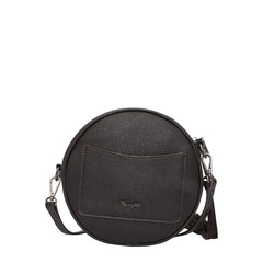 WG34-118 Wrangler Hair-on Collection Circle Wristlet /Crossbody Bag (Wrangler by Montana West)