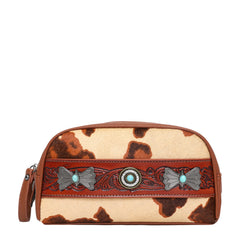 WG34-190 Wrangler Hair-on Collection Multi Purpose/Travel Pouch(Wrangler by Montana West)