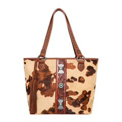 WG34-G8317 Wrangler Hair-on Collection Concealed Carry Tote (Wrangler by Montana West)