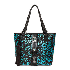 WG34-G8317 Wrangler Hair-on Collection Concealed Carry Tote (Wrangler by Montana West)