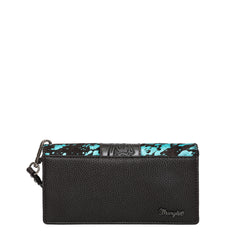 WG34-W039 Wrangler Hair-on Cowhide Collection Wallet (Wrangler by Montana West)