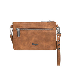 WG35-181 Wrangler Hair-on Collection Wristlet/Crossbody Bag (Wrangler by Montana West)