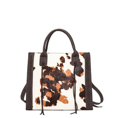 WG35-G8250 Wrangler Hair-on Collection Concealed Carry Tote/Crossbody (Wrangler by Montana West)