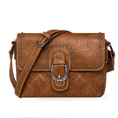 WG42-8360 Wrangler Buckle Collection Crossbody (Wrangler by Montana West)