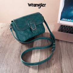 WG42-8360 Wrangler Buckle Collection Crossbody (Wrangler by Montana West)