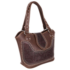 WRLG-8005 Montana West Tooling Concealed Carry Collection Handbag