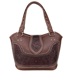 WRLG-8005 Montana West Tooling Concealed Carry Collection Handbag