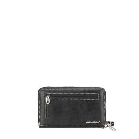 WRL-W003 Montana West Tooling Collection Wallet/Wristlet