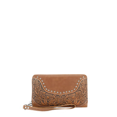 WRL-W003 Montana West Tooling Collection Wallet/Wristlet