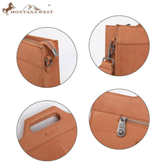 Genuine Leather Laptop Case - Montana West World