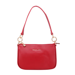 MWL-026 Montana West 100% Genuine Leather Clutch/Crossbody Red