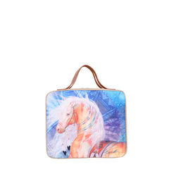 MW1023-921 Montana West Horse Print Travel Organizer Case (Multi-Purpose Storage) With Hanging Hook