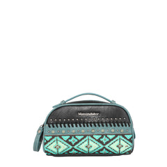 MW1066-190 Montana West Aztec Tooled Collection Travel Pouch