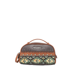 MW1066-190 Montana West Aztec Tooled Collection Travel Pouch