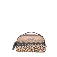 MW1066-190 Montana West Aztec Tooled Collection Travel Pouch