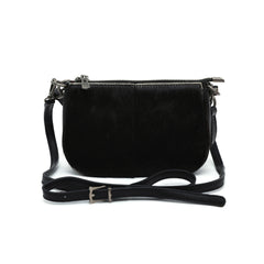 MWL-025 Montana West 100% Genuine Leather Calf Hair Clutch/Crossbody