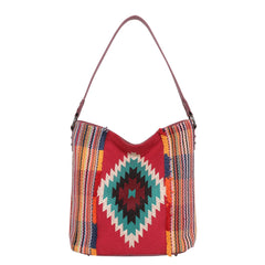 MW1069G-918 Montana West Aztec Tapestry Bohemian Shoulder Concealed Carry Bag