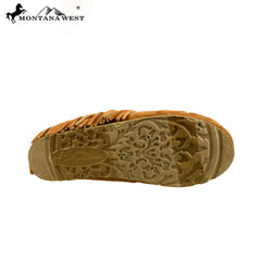 SBT-014  Montana West Moccasins Fringe Collection