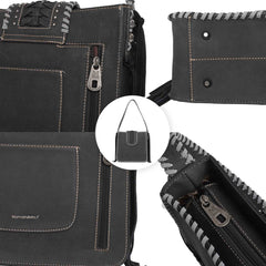 MW1057G-918 Montana West Fringe Collection Concealed Carry Hobo